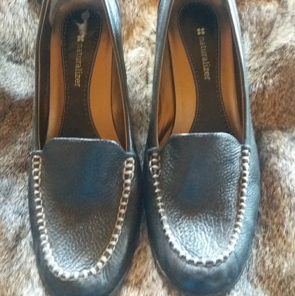 Naturalizer shoes black leather
